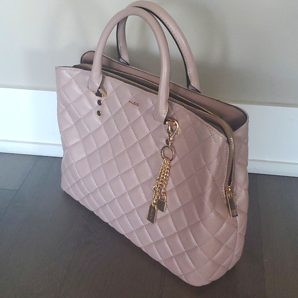 ๐ 3X HOST PICK ๐ Aldo Pink Faux Leather Satchel - Picture 8 of 10